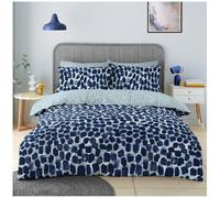 GC GAVENO CAVAILIA 3 Pcs Reversible Leopard Pattern Kingsize Duvet Cover Set - Easy Care Soft Geometric Breathable Lightweight Comforter Cover With Pillowcases - Multi