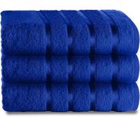 Gc Gaveno Cavailia 3 Piece Kensington Bath Sheet 80X140 Royal Blue 500 Gsm Quick Dry & Water Absorbent Towel