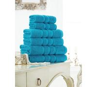Gc Gaveno Cavailia 4 Pack Zero Twist Hand Towel 50X80 Turquoise Quick Absorbent & Super Soft Towels