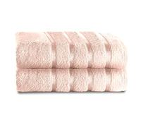 GC GAVENO CAVAILIA 500 GSM Luxury Bath Sheets, Extra Absorbent Premium Quality 2PK Large 100% Cotton Towels, Blush Pink, 2PK