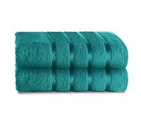 GC GAVENO CAVAILIA 500 GSM Luxury Bath Sheets, Extra Absorbent Premium Quality 2PK Large 100% Cotton Towels, Teal, 2PK