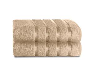 GC GAVENO CAVAILIA 500 GSM Luxury Bath Sheets, Extra Absorbent Premium Quality 2PK Large 100% Cotton Towels, Natural, 2PK