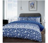 GC GAVENO CAVAILIA Complete Bed Set Double Duvet Cover With Fitted Sheet - 4 Piece Bedding Set - Quilt Cover + Bed Sheet + 2 Pillow Cases