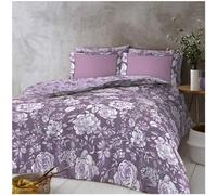 GC GAVENO CAVAILIA Complete Bed Set Double Duvet Cover With Fitted Sheet - 4 Piece Bedding Set - Quilt Cover + Bed Sheet + 2 Pillow Cases