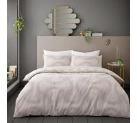 GC GAVENO CAVAILIA Duvet Cover Double with Pillowcases | Breathable Polycotton Comforter Cover with Pillowcases | Reversible Double Bedding Set (200x200 cm) | Washable Bed Set | Natural