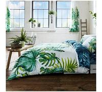 GC GAVENO CAVAILIA Easy Care Blossom Duvet Quilt Cover, Printed Bedding Sets Super King Size, Reversible Comforter Bed Set, Multi