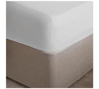 GC GAVENO CAVAILIA Easy Care Percale Extra Deep Fitted, Luxury Soft & Cosy Non Iron Thick Polycotton Bed Sheets, Silver, Super King