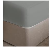 GC GAVENO CAVAILIA Easy Care Percale Extra Deep Fitted, Luxury Soft & Cosy Non Iron Thick Polycotton Bed Sheets, Charcoal, King