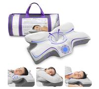 GC GAVENO CAVAILIA Ergonomic Memory Foam Pillow for Neck Pain, Cervical Orthopedic Pillow for Shoulder Pain Pillow with Removable Cover