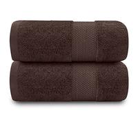 GC GAVENO CAVAILIA Extra Absorbent Bath, Luxury Quality 700 GSM 100% Ringspun Cotton Pack of 2 Towels, Egyptian, Camel, 70x125 Cm