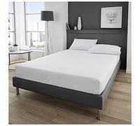 GC GAVENO CAVAILIA Extra Soft Mattress Protector, Fully Fitted Non Allergenic Luxury Bed Cover, Breathable Easy Care Sheet Wrap, 100% Microfiber, White, King-Woven