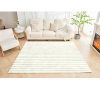 GC GAVENO CAVAILIA Faux Fur Fleece Area Rugs For Living Room Bedroom, Dining Room, Office | Indoor Outdoor Washable Rug Non Slip Floor Mat | Thick Pile Carpet Runner Fluffy Shaggy Rug, 80x150 Cm