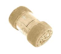 GC GAVENO CAVAILIA Faux Fur Mink Fleece Blanket Throw 150cm x 200cm - Cream | Luxury Double Bed & Sofa Bed Lightweight Extra Soft Warm & Cosy Fluffy Versatile Outdoor Hypoallergenic Snuggle Travel Throw
