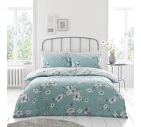 Gc Gaveno Cavailia Floral Birds Green Double Duvet Set With Pillowcase,luxurious Reversible Quilt Cover.