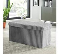 GC Gaveno Cavailia Foldable Storage Hindge | Ottoman Seat | Rectangle Box | Toys, Clothes & Blanket Stowa' Fl' 76X35X35 Cm