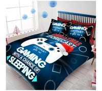 GC GAVENO CAVAILIA Game On Christmas Bedding - Breathable Xmas Double Duvet Bedding- Festive Girls Beddings - Multi
