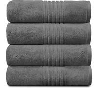 Gc Gaveno Cavailia Hampton Royal 4 Pack Hand Towel 50X80 Charcoal Egyptian Cotton Premier Super Absorbent Towel