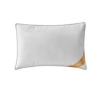 GC GAVENO CAVAILIA Hungarian Goose Down Pillow | Hypoallergenic Medium Neck Support Firm Pillow for Front & Back Side Sleeping With 100% Cotton Cover Bed | Pack of 1, 48x74 Cm