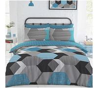 GC GAVENO CAVAILIA King Size Duvet Cover Sets With Fitted Sheet - Polycotton Complete Bedding Set With Pillow Cases