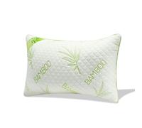 GC GAVENO CAVAILIA Luxury Bamboo Memory Foam Pillow - 1 Pack Orthopaedic Neck,Shoulder Support Pillows 48x74 cm - Hypoallergenic,Antibacterial Bamboo Pillow - Hotel Quality Washable Cover