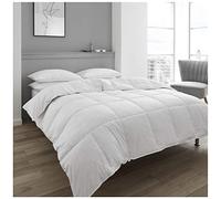 GC GAVENO CAVAILIA Luxury Duck Feather Duvet Hotel Quality Quilted Bed Comforter, 85%, 15% Down, White, Double