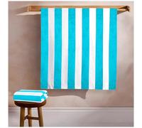 GC GAVENO CAVAILIA Microfiber Beach Towel Large - Super Absorbent Sand Free Beach Towels - Extra Large Beach Towel for Adults (100x200 cm) - Soft, Compact, Lightweight (1 Piece) - Aqua