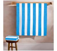 GC GAVENO CAVAILIA Microfiber Beach Towel Large - Super Absorbent Sand Free Beach Towels - Extra Large Beach Towel for Adults (100x200 cm) - Soft, Compact, Lightweight (1 Piece) - Blue