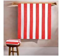 GC GAVENO CAVAILIA Microfiber Beach Towel Large - Super Absorbent Sand Free Beach Towels - Extra Large Beach Towel for Adults (100x200 cm) - Soft, Compact, Lightweight (1 Piece) - Red