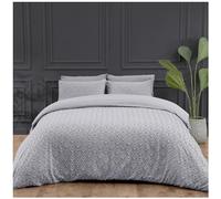 GC GAVENO CAVAILIA Microfiber Duvet Cover Set - Super King Bed Set | Machine Washable | Grey