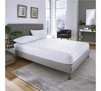 GC GAVENO CAVAILIA Microfiber Quilted Waterproof Cotbed Mattresss Protector, 25cm Deep Stretch Skirt Mattress Protector Non-Noisy Mattress Protector