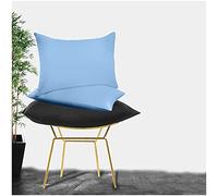 GC GAVENO CAVAILIA Percale Pillow Case, Polyester-Cotton, Blue, Queen