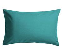 GC GAVENO CAVAILIA Percale Pillow Case, Polycotton, Teal, Queen