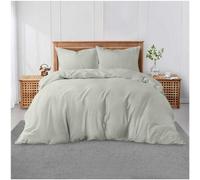 Gc Gaveno Cavailia Plain Dyed Duvet Cover Single Polycotton Solid Bedding Set Breathable & Lightweight Duvet Cover Set Duck Egg