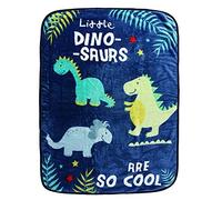 GC GAVENO CAVAILIA Premium Dinosaur Blanket, Super Soft Fleece Throw Blanket, Warm Blankets For Children, Blue