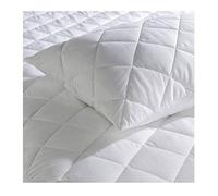 GC GAVENO CAVAILIA Premium Quality Easy Care Quilted Protector, Non Allergenic Breathable Hypoallregenic Pillows Cover for Extra Softness & Luxury, 50x75 Cm, Polycotton, White