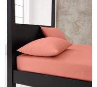 Gc Gaveno Cavailia Premium Super Soft Percale Fitted Sheet Double Blush Pink