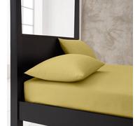 Gc Gaveno Cavailia Premium Super Soft Percale Fitted Sheet King Green