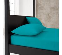 Gc Gaveno Cavailia Premium Super Soft Percale Fitted Sheet King Teal