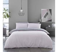 GC GAVENO CAVAILIA Printed Duvet Cover Sets, Reversible Bedding Bed Set, Polycotton Quilt Covers, Rex-Blush Pink, Double
