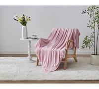 GC GAVENO CAVAILIA Single Bed Cooling Blanket - Arc-Chill Fabric With Q-Max>0.5 | Lightweight Cooling Blanket For Couch, Bed or Travel | Machine Washable Home Décor Throw 130x170 Cm | Pink