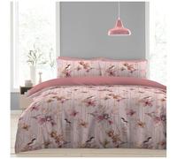 GC GAVENO CAVAILIA Sparrow Flower Double Duvet Cover Set with Pillowcases - Easy Care Blossom Style Floral Comforter Bedding Set - Durable & Super Soft Breathable Lightweight Quilt Cover