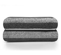 Gc Gaveno Cavailia Stripe Bath Sheet 90X140 Towels Charcoal Set Of 2 Fast Drying & Water Absorbent Hotel Quality Cotton Towels Set
