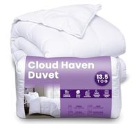 GC GAVENO CAVAILIA Super King Size Duvet 13.5 Tog - Thick Polyester Winter Quilt - Soft Warm Coverless Comforter - AntiAllergy Hotel Quality Bedding (220x260 cm) - Heavy Superking Duvets&Quilts White