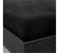 Gc Gaveno Cavailia Teddy Bear Plain Fitted Sheet King Black Fleece Thermal Warm Super Soft & Warm Fluffy Fitted Bed Sheet
