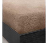 Gc Gaveno Cavailia Teddy Bear Plain Fitted Sheet Single Mink Fleece Thermal Warm Super Soft & Warm Fluffy Fitted Bed Sheet