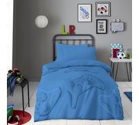 GC GAVENO CAVAILIA Toddler Duvet Gamer Stitching - 10.5 Tog Coverless Duvet Double Kids with Pillowcases - Microfiber Quilts, Soft Down Alternative Comforter - Winter Bed Quilt - (200x200cm), Blue