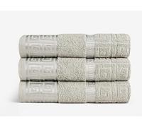 GC GAVENO CAVAILIA Towels Bath Sheets 3-Pack - Bath Sheets Extra Large Super Soft Egyptian Cotton Towels - Hotel Quality Quick Dry & Highly Water Absorbent Towel Set Bath Sheet 90x150 Cm, Grey