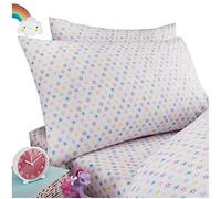 GC GAVENO CAVAILIA Unicorse Horse Sheet Set | Kids Single Bed Fitted Sheets With Pillow Case | Super Soft Polycotton Unicorn Bedding BedSheets