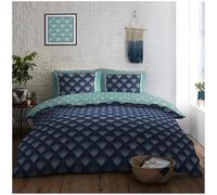 GC GAVENO CAVAILIA Vintage Pyramid Pattern King Duvet Cover Set, Multi