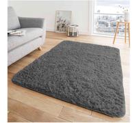 Gc Gaveno Cavailia Warm Embrace 60X110 Charcoal Fur Rug Shaggy Mats For Home Décor